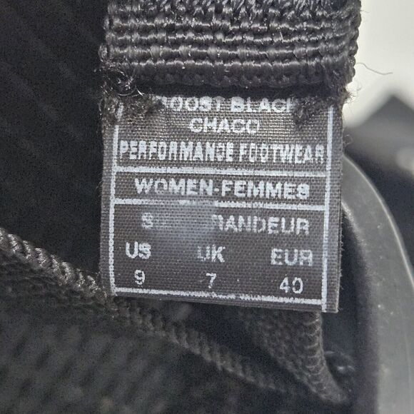 Chaco Women's Black and White Strappy Sandals - Picture 2 of 8